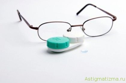 Для коррекции астигматизма сегодня можно использовать не только очки, но и специальные линзы
